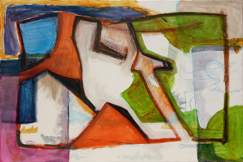 not sure of the origins of the painting, but probably started from Tia sketch, title came from Leon telling me a story from his youth, that he wanted to turn into a painting but didn't know how so I did a quick drowning on this painting to show how easy it could be! but he didn't notice!!